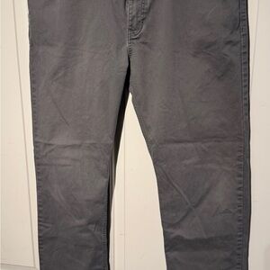Dockers Men's Gray Straight Fit Jean Cut All Seasons Tech Pants 38x32 NICE